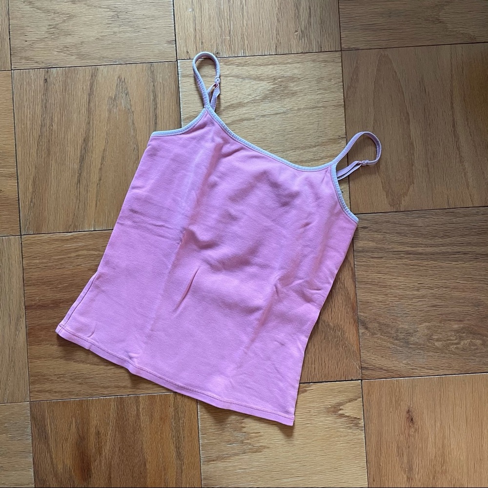 Pink tank top